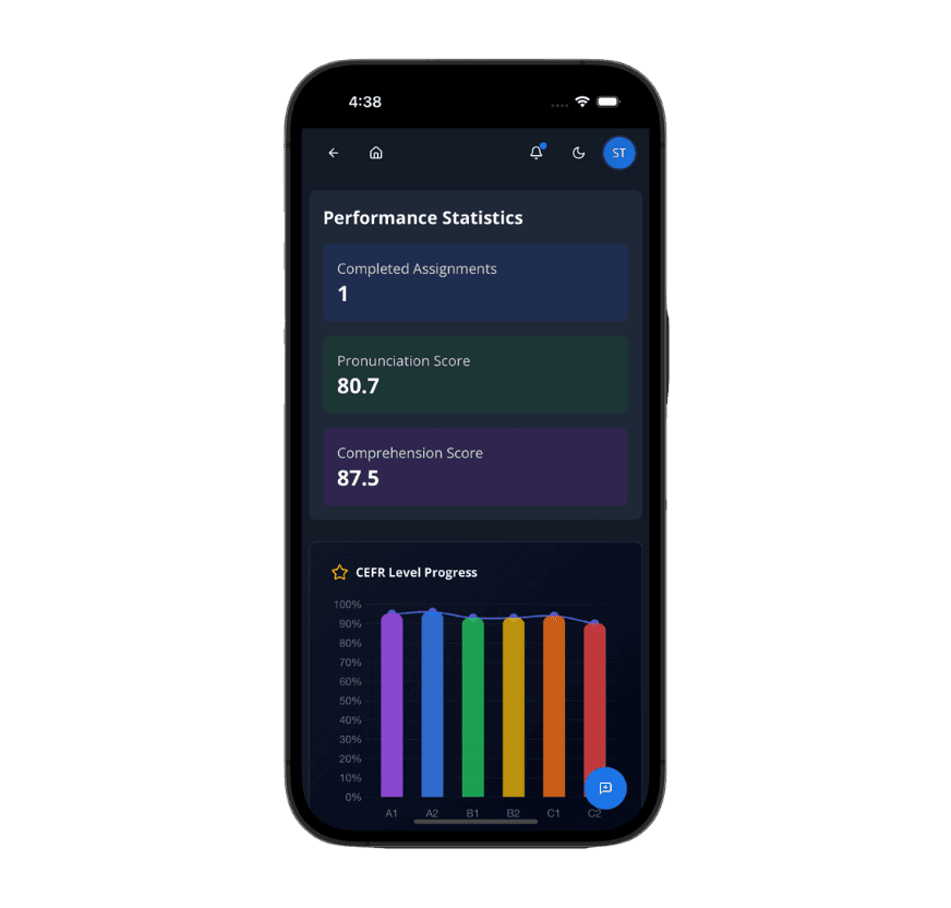 AI English Vocaelis App Preview