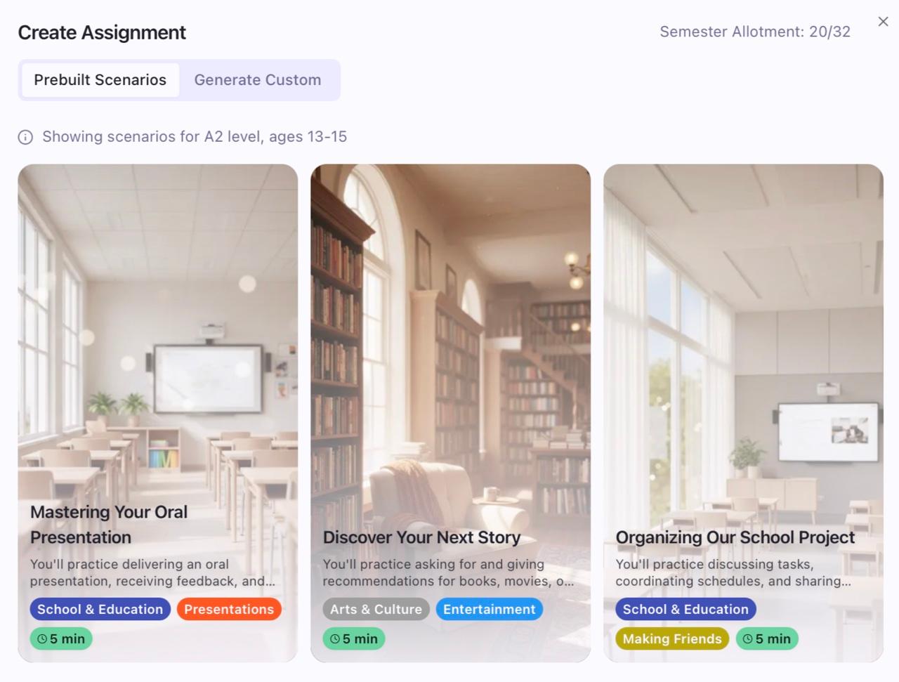 Vocaelis assignment library